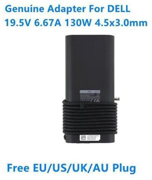Main image of DA130PM130 130W 19.5V 6.67A AC Adapter For Dell XPS 15 9530 9550 9560 LA130PM190 19.5V 6.7A Laptop Power Supply Charger