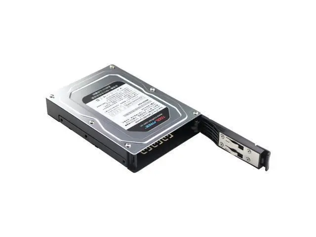 Alt view image 2 of 3 - Tool Dual Bay 2.5 Inch to 3.5 Inch SATA Hard Drive Adapter Enclosure Supports SATA III, RAID 0, RAID 1, JBOD, Nor