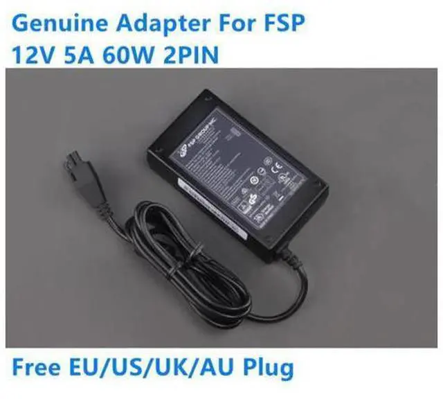 Main image of 12V 5A 60W 2holes FSP FSP060-DIBAN2 2PIN AC Switching Power Adapter For Laptop Power Supply Charger