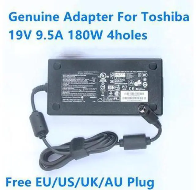 Main image of PA3546E-1AC3 19V 9.5A 180W 4Holes PA5084E-1AC3 AC Adapter For Toshiba Qosmio W50 X770 X775 X870 Gaming Laptop Charger