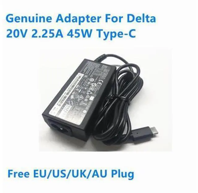 Main image of 5V 2.25A 12V 2.25A 20V 2.25A 45W TYPE-C USB-C AC Adapter For Delta ADP-45PE B Laptop Power Supply Charger