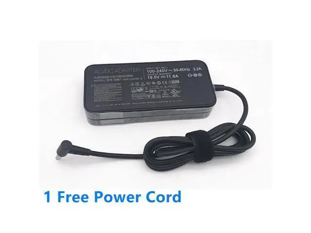 Alt view image 2 of 2 - 19.5V 11.8A 6.0x3.7mm ADP-230GB B AC Adapter For Asus GX501 GX501VI Zenbook Pro Duo UX581L UX581GV Gaming Laptop Charger