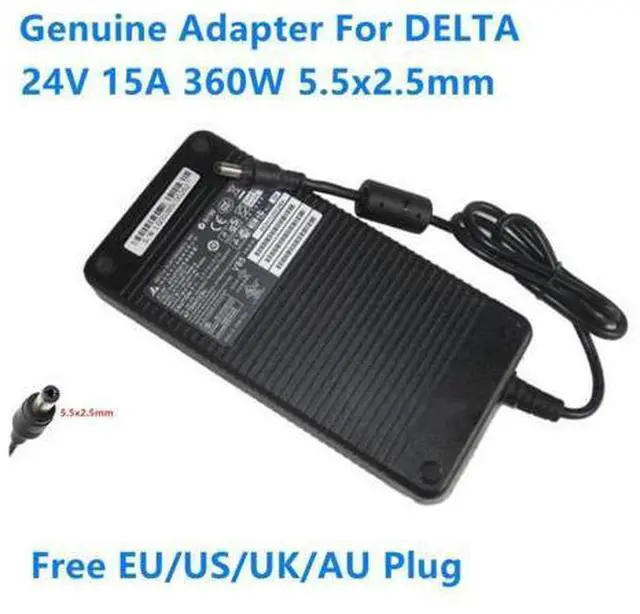 Main image of 24V 15A 360W 5.5x2.5mm Delta EADP-360AB B Power Supply AC Adapter For 24V 12A 10A LED Monitor Charger