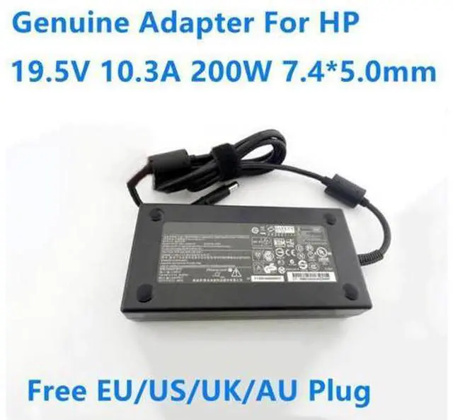 Main image of HSTNN-DA24 HSTNN-CA16 19.5V 10.3A 200W 7.4x5.0mm AC Power Adapter For HP TouchSmart 300-1000 8760W 8770W Laptop Charger