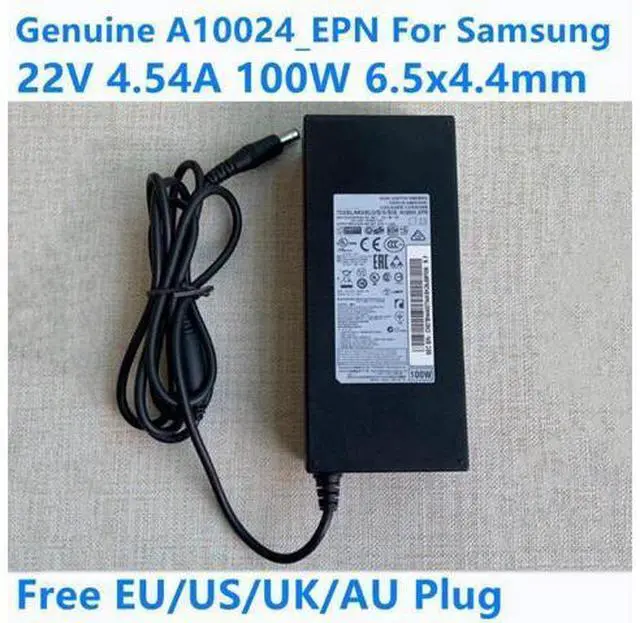 Main image of 22V 4.54A 100W A10024_EPN AC Adapter For Samsung Monitor SE790C-4 S34E790C LS34E790 LS34E790CNS/EN Power Supply Charger