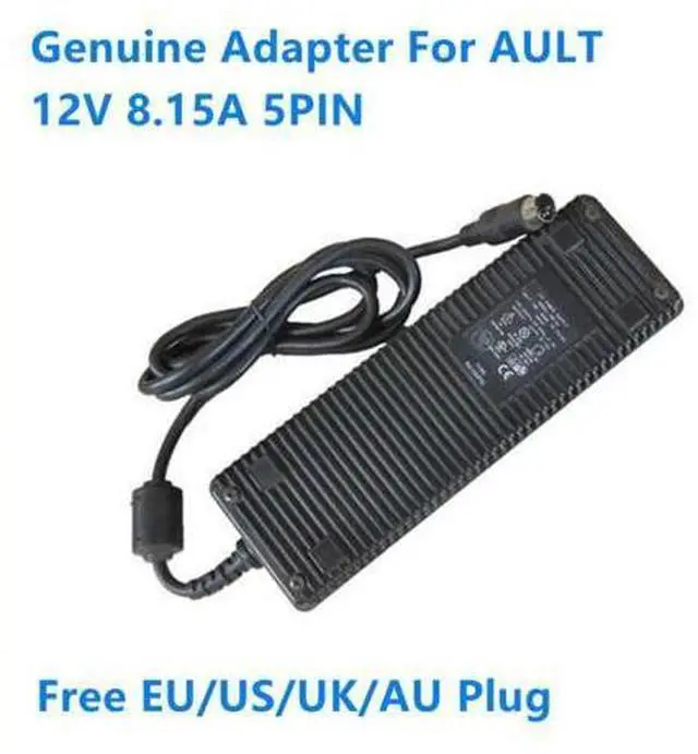 Main image of 12V 8.15A 5pin PW132 PW132RA1200F02 AC Adapter For AULT ITE Power Supply Charger