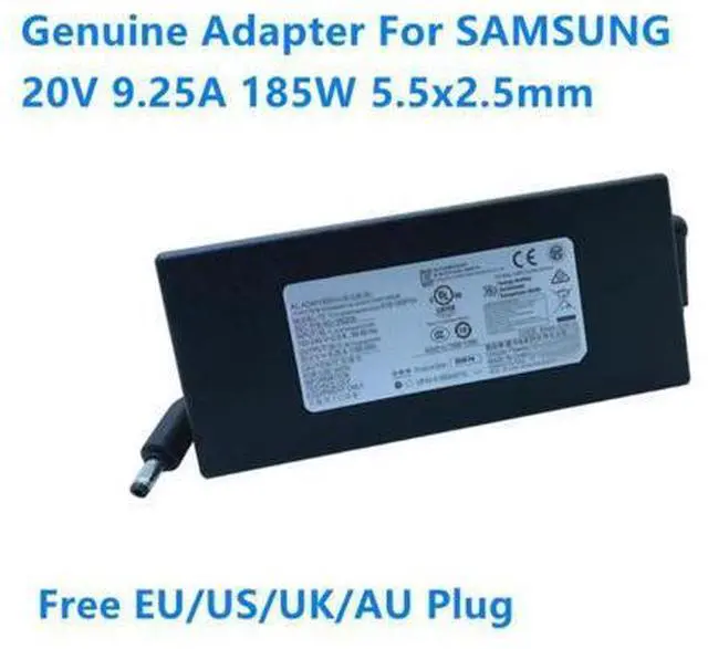 Main image of 20V 9.25A 185W A19-185P1A AD-18520A Power Supply AC Adapter For SAMSUNG A185A001Q BA44-00363A Laptop Charger