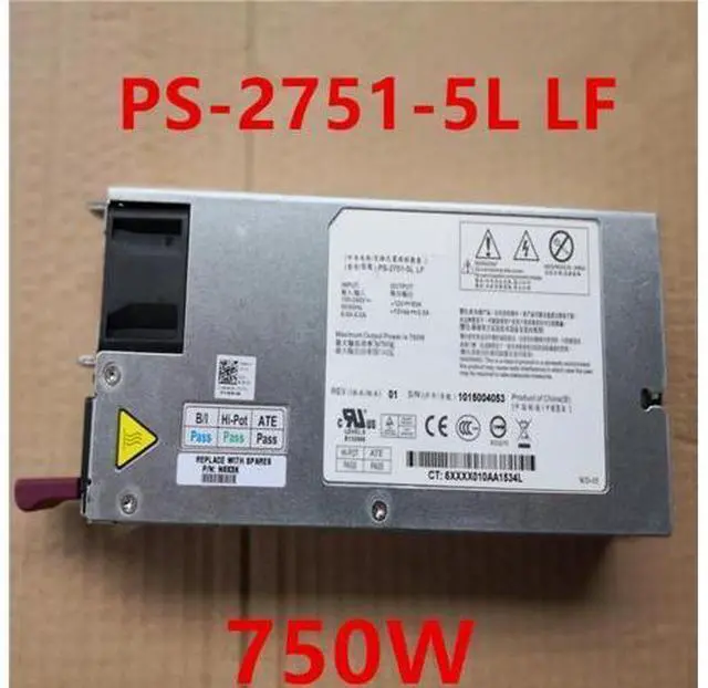 Main image of PSU For Dell C2100 C6100 C5100 750W Power Supply PS-2751-5L LF N8X3K