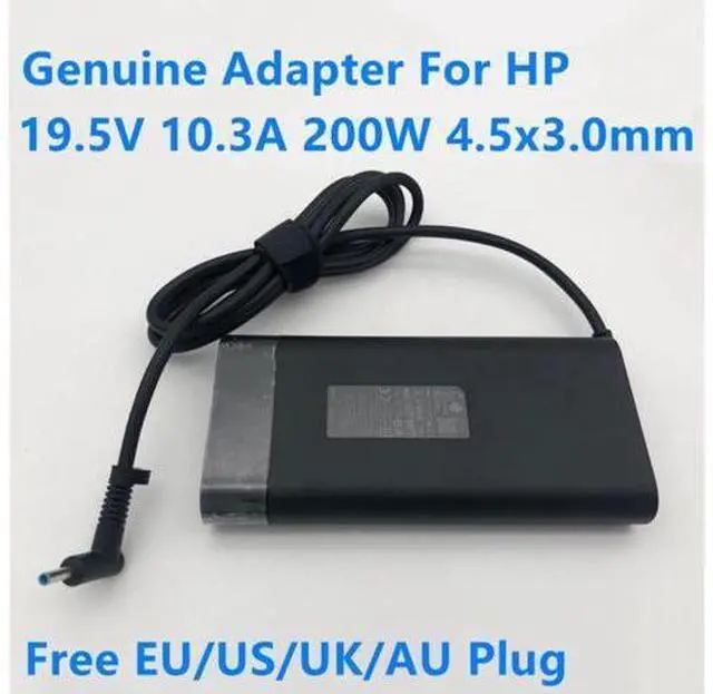 Main image of TPN-DA10 19.5V 10.3A 200W TPN-CA23 A200A017P L00818-850 AC Adapter For HP 15-DC0009TX 1060 ZBOOK 17 G5 G4 Laptop Charger