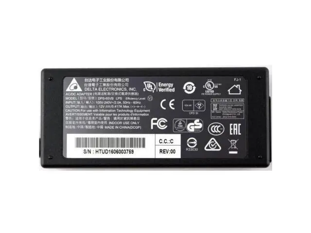Alt view image 2 of 2 - 12V 5.417A 65W DELTA DPS-65VB AS-65W AC Adapter For ASUSTOR AS5002T AS6102T AS3102T AS-202TE AS202T Power Supply Charger