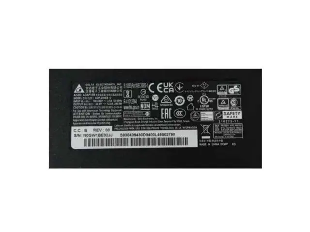 Alt view image 2 of 2 - 20V 12A 240W 4.5x3.0mm DELTA ADP-240EB D Power Supply AC Adapter For MSI Laptop Charger