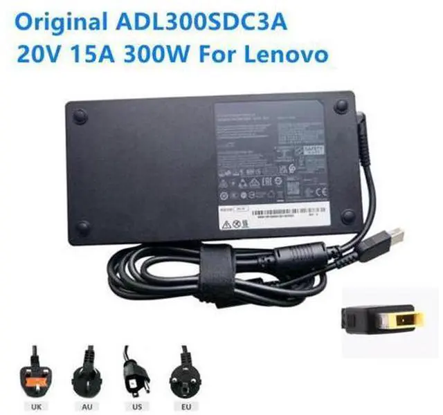 Main image of 300W AC Adapter For Lenovo 20V 15A ADL300SDC3A ADL300SLC3A R9000P R9000K Y9000P Y9000X LEGION 7 Gaming Laptop Charger