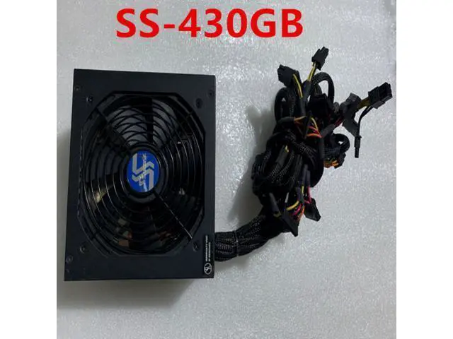 Alt view image 3 of 4 - 90% PSU For Seasonic 80plus Bronze 430W Switching Power Supply SS-430GB Active PFC F3 S12II-430Bronze