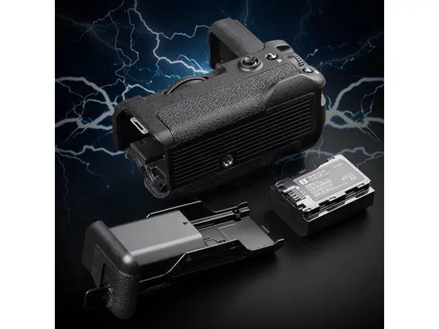 Alt view image 4 of 4 - VG-C3EM Handle Battery Pack Battery Grip Handle Battery Pack Batteries Grips for SONY ILCE-9/ILCE-7RM3/ILCE-7M3/ A9/A7RM3/A7M3