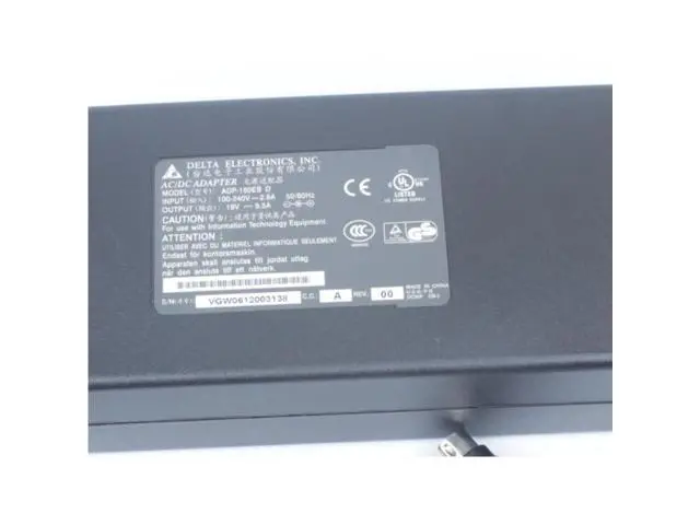 Alt view image 2 of 2 - Delta 19V 9.5A 180W 4PIN ADP-180HB B ADP-180EB D AC Power Adapter For LITEON PA-1181-08 LS 0415B19180 Laptop Charger