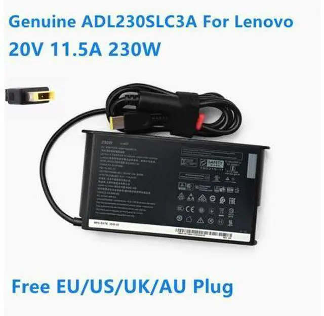 Main image of ADL230SLC3A 230W 20V 11.5A ADL230SCC3A AC Adapter For Lenovo THINKPAD T540P W540 Y7000P P72 P73 02DL142 Laptop Charger