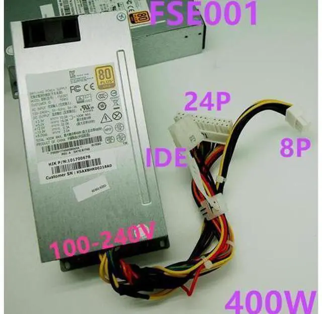 Main image of PC PSU For HANKER 80plus Gold AIO FLEX NAS Small 1U 400W Power Supply FSE001