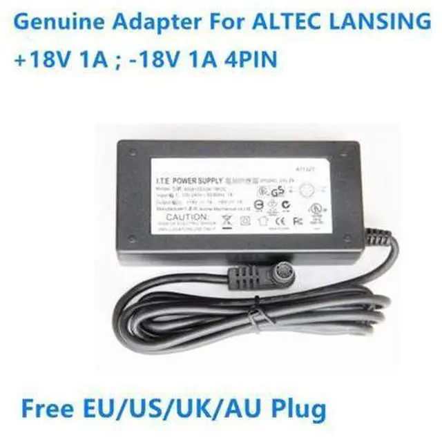 Main image of 18V 1A 4PIN 9606+00226-1MOC Power Supply AC Adapter For ALTEC LANSING Audio Power Supply Charger
