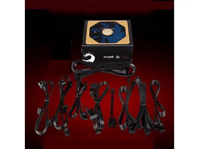 Alt view image 4 of 6 - PSU For Great Wall Fire Full Module 80plus Platinum 650W Power Supply G-650(92+)