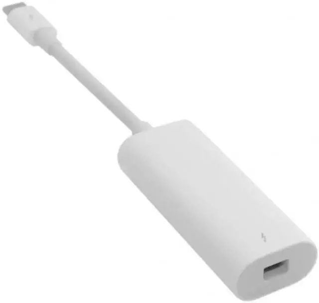 Alt view image 2 of 7 - Aomoproing 40Gbps USB-C Thunderbolt 3 USB4 Port to Thunderbolt 2 Adapter for 2016 Macbook Pro Display MC914 & Hard Disk TB-026