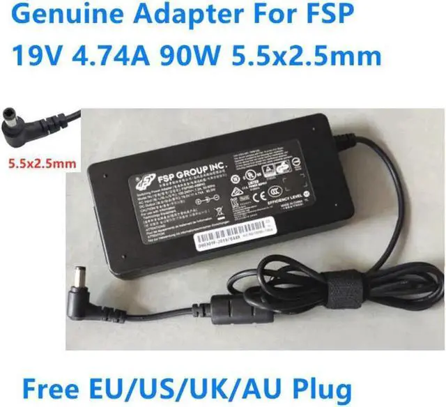 Alt view image 2 of 2 - FSP 19V 4.74A 90W FSP090-ABBN3 FSP090-ABBN2 AC Switching Power Adapter For Laptop Power Supply Charger