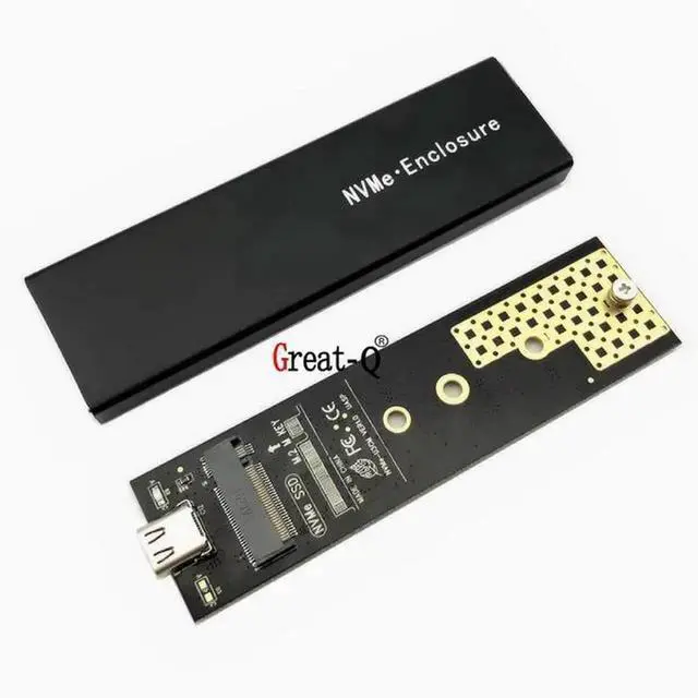 Main image of m.2 NGFF nvme to usb3.1 gen2 type-c Solid State SSD mobile disk box conversion card package