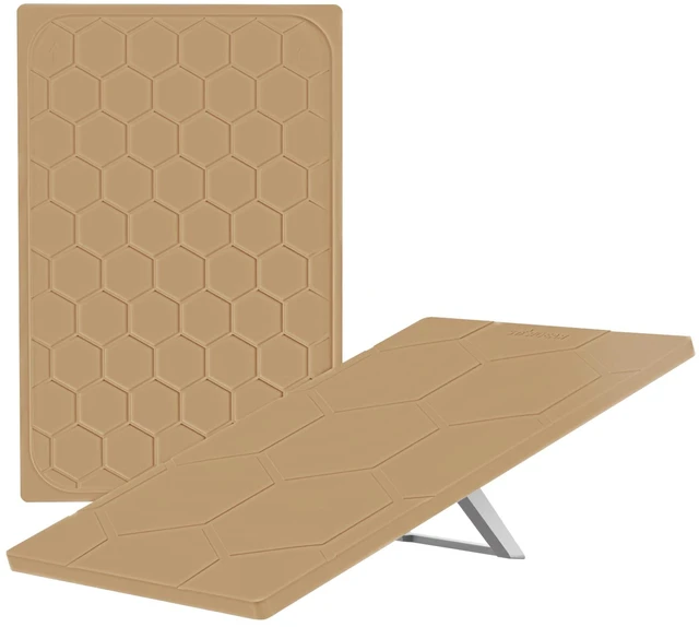 Main image of Starlink Gen 3 Protective Cover Case, Starlink Standard Gen 3 Case for Satellite Dish, Silicone Hail Protector Cover for Starlink Standard, Waterproof,Impact Resistant to Rocks/Sand/Hail, Coyote Tan
