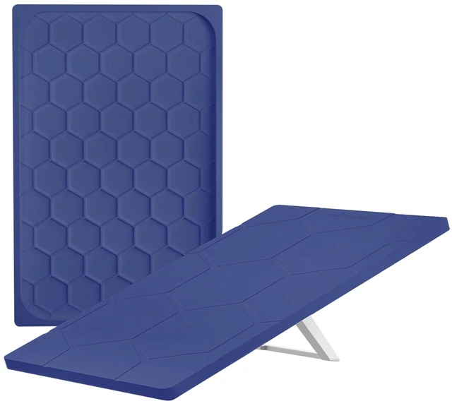 Main image of Protective Cover Case for Starlink Gen 3, SL Standard Gen 3 Case for Satellite Dish, Silicone Hail Protector Cover for Starlink Standard, Waterproof,Impact Resistant to Rocks/Sand/Hail, Navy Blue