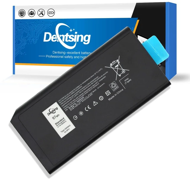 Main image of DKNKD (11.1V 97Wh/8550mAh) X8VWF Laptop Battery Compatible with Dell Latitude 14 Rugged 5404 7404 E5404 E7404 Series Notebook 4XKN5 CJ2K1 5XT3V 05XT3V VCWGN 0VCHGN 09FN4 XN4KN XRJDF YGV51