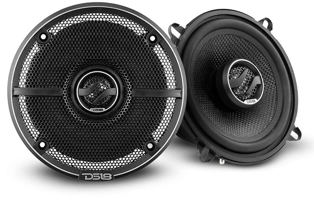 Main image of ZXI-5254 5.25" Car Audio Coaxial Speaker with Built in Neodymium Tweeter and Kevlar Cone 2 Way 180 Watts Max 4 Ohm (2 Speakers),Black