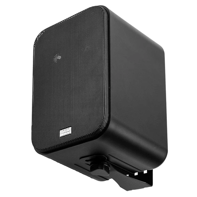Alt view image 4 of 6 - 4" Outdoor Patio Speaker Pair 80W, IP54 Weather Resistant, Aluminum Grilles Black AP450