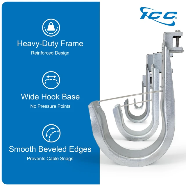 Alt view image 6 of 7 - J-Hook in 25 Pack (Beam Clamp, 3/4 in)