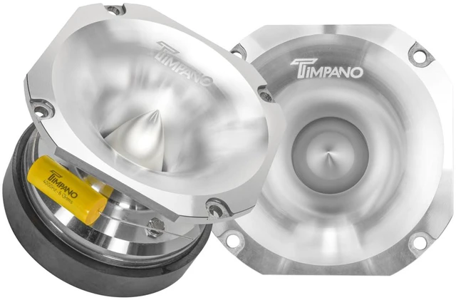 Main image of Super Tweeter 4 Inch TPT-ST71 Chrome, 8 Ohm, 900 Watts Max, 108 db, High Sensitivity, PRO Audio Bullet Super Tweeters (Pair)