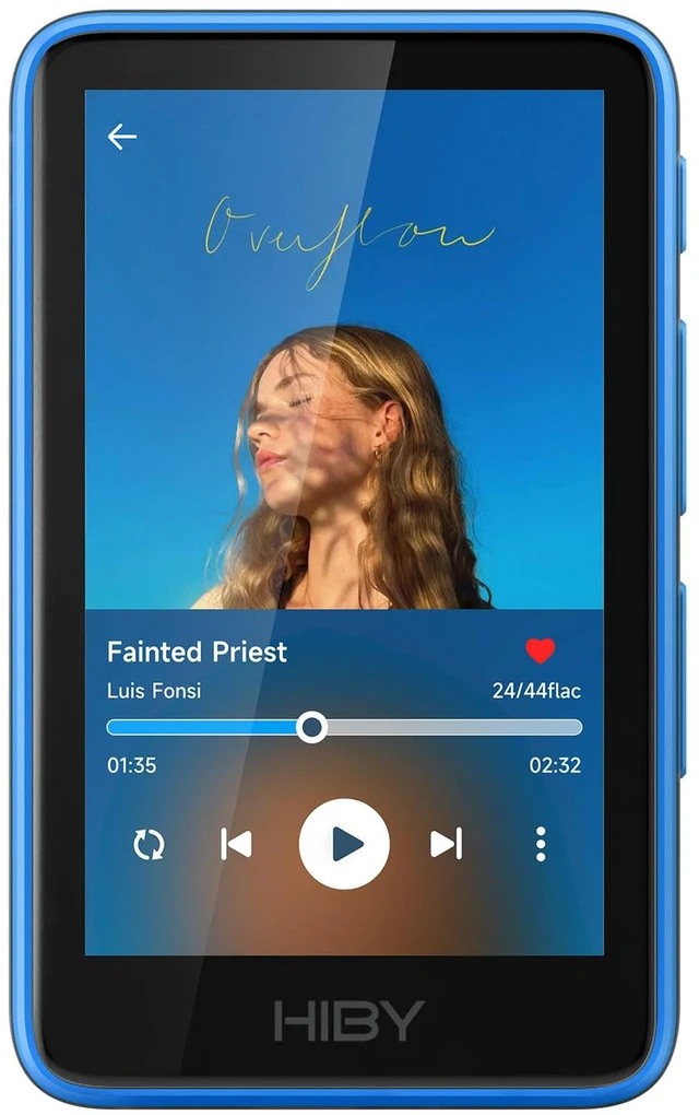 Main image of Music R1 Bluetooth MP3 Player with Touchscreen, Hi-Res Audio & Wireless Dual Certified, Supports Tidal & Qobuz Streaming, LDAC, Expandable Storage up to 2TB, 15-Hour Playtime