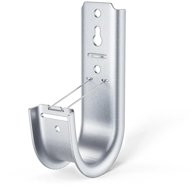 Main image of 2 Inch Galvanized Steel J-Hooks with Retainer Clips, 100 Pack Heavy-Duty Cable Management System for Data Centers, Conduit, Cable, Coaxial & Fiber Optic Wires, Durable Corrosion-Resistant