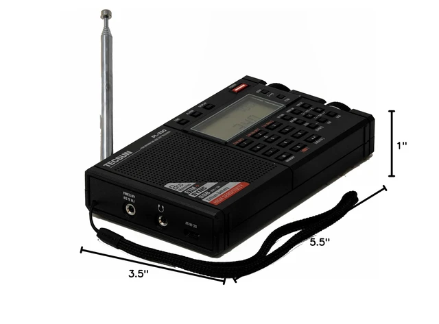 Alt view image 7 of 7 - Digital PL330 AM/FM/LW/SW Worldband Radio with Single Side Band Receiver