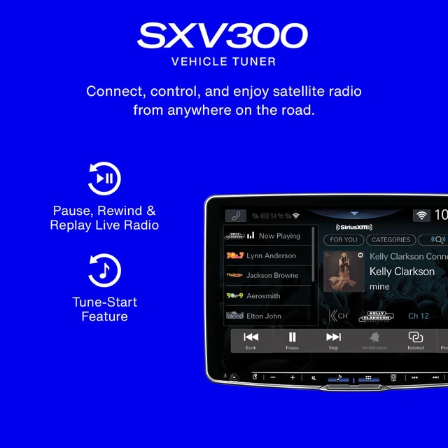 Alt view image 2 of 7 - SXV300V1 Satellite Radio Vehicle Tuner, Add to Any -Ready Car Stereo (SXV300V1)