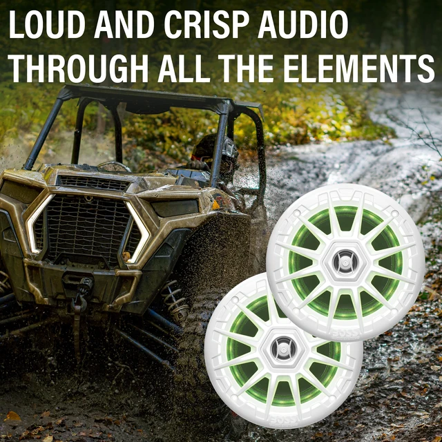 Alt view image 3 of 6 - MRGB55W 5.25 Inch 2 Way Full Range 150 W Boat Speakers