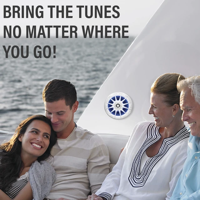 Alt view image 4 of 6 - MRGB55W 5.25 Inch 2 Way Full Range 150 W Boat Speakers