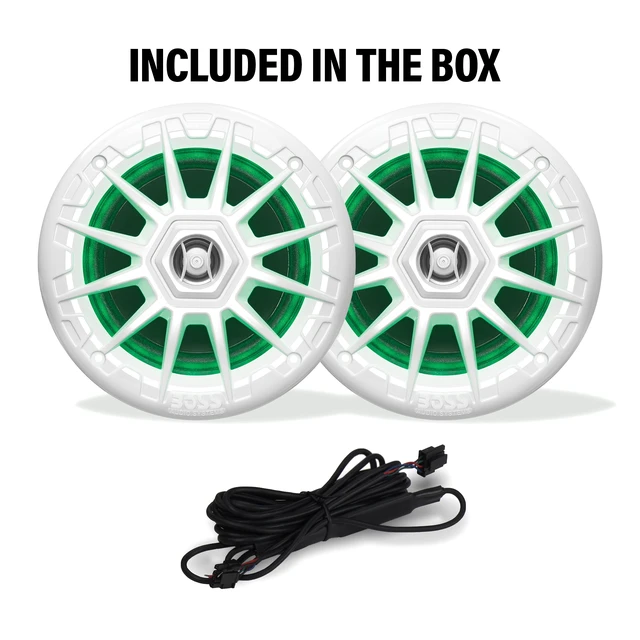 Alt view image 6 of 6 - MRGB55W 5.25 Inch 2 Way Full Range 150 W Boat Speakers