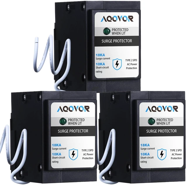 Main image of Type BR Whole-Panel Circuit Breaker Surge Protective Device (3-Pack)