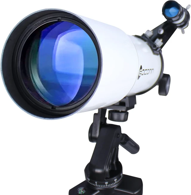 Alt view image 3 of 7 - Telescopes for Adults Astronomy, 80mm Aperture 600mm Refractor Telescope for Kids & Beginners, Compact and Portable Travel Telescopio with Backpack