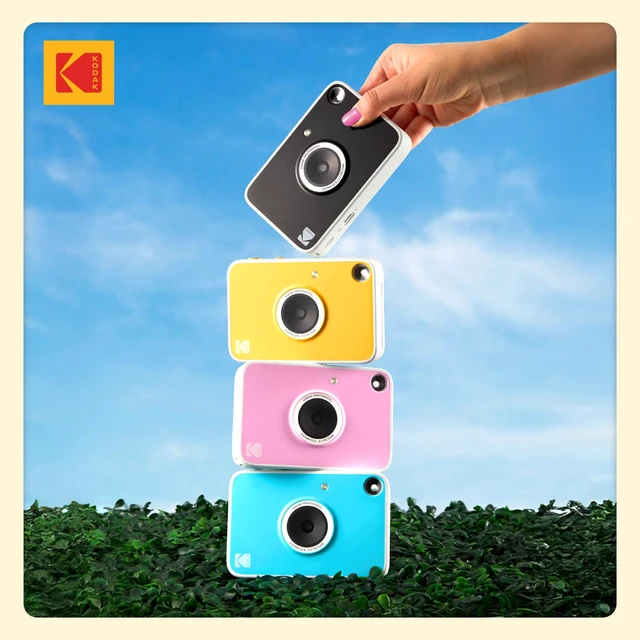 Alt view image 6 of 7 - Printomatic+ Instant Print Digital Camera (Yellow) 10MP Portable Camera with Interactive RGB LED Status Indicator, Prints Full-Color Photos on Zink 2x3 Sticky-Backed Photo Paper - Easy & Fun