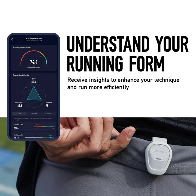 Alt view image 7 of 7 - POD 2 Watch Sensor Accessory, Indoor and Treadmill Distance Tracking More Sensitive Real-time Pace, Improves GPS Data, Clip onto Shoes or Waistband only Works with Watches