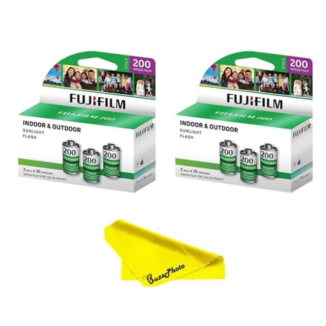 Alt view image 3 of 4 - Fujicolor 200 Color Negative Film - Vivid Color Prints in Daylight & Flash (35mm Roll Film, 36 Exposures) BuzzPhoto Bundle