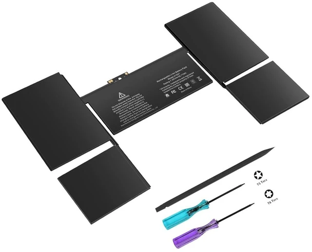 Main image of A1527 Battery Replacement for A1534 Battery (Early 2015 2016 Mid 2017) Fit for MacBook8,1 9,1 10,1 A1534 12-inch A1527 661-02267 MF855LL/A MK4M2CH/A MNYG2LL/A