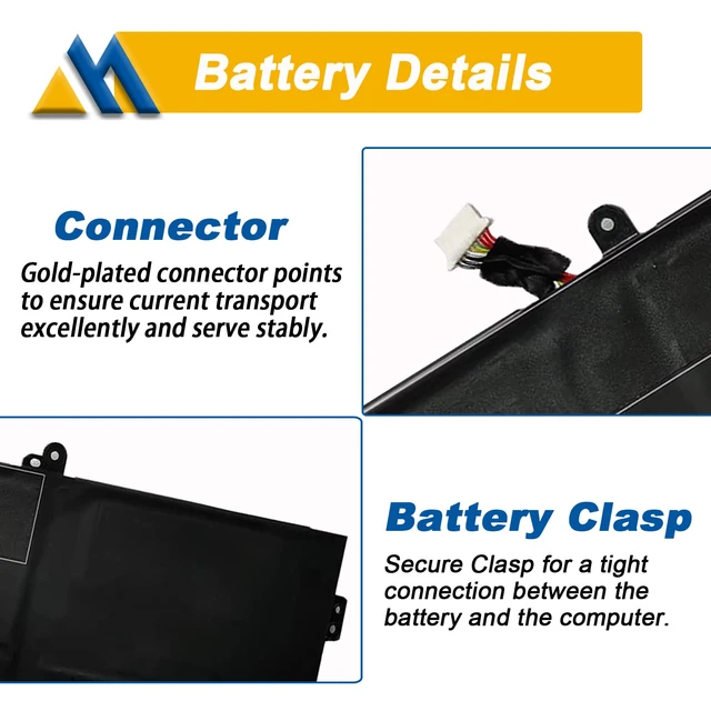 Alt view image 4 of 6 - CC03XL 56Wh Laptop Battery Replacement for HP ZBook Firefly 15 G7 G8 EliteBook 855 850 G7 G8 Series Notebook HSTNN-UB8W HSTNN-DB9O L77622-2C1 L77622-2C2 L77622-541 L77991-00511.55V 4610mAh