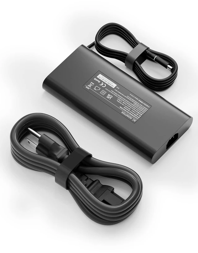 Main image of 360W Slim Power Cord for DELL Alienware M18/X16 Compatible with M18 R2,X16 R2.Compact design,high-performance replacement charger
