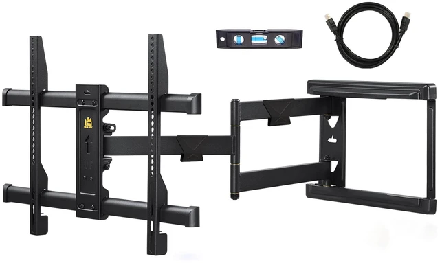 Main image of Long Arm TV Mount for Most 37-75 Inch TVs up to 100lbs Full Motion Wall Mount with 30 Extension & Swivel Articulating Arm & Tilt, Max VESA 600X400mm
