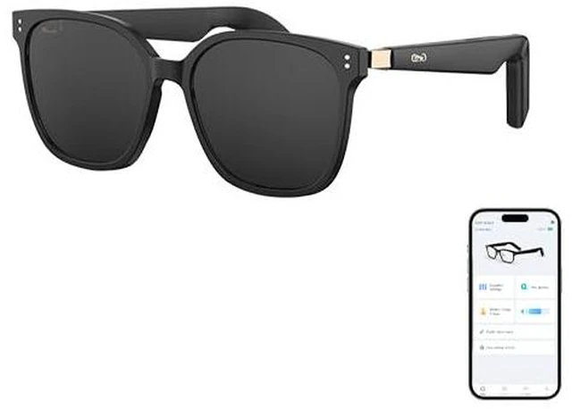 Main image of AI Smart Glasses, Real-Time Translation, Bluetooth Glasses for Men